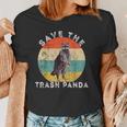 Save the Raccoon Women's T-Shirt - Retro Vintage Sunset Animal Design