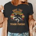 Save The Trash Pandas Raccoon Shirt Raccoon Animal T-Shirt Women's T-Shirt