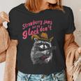 Women's T-Shirt - Quirky Raccoon Design for Fun Outings
