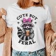 Colorful Raccoon Women's T-Shirt - Wild Style & Cute Vibes