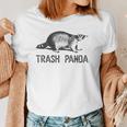 Raccoon Print Women's Grey T-Shirt | Modern Animal Style