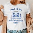 Sarcastic Raccoon Meme Women's T-Shirt - Humor for Relaxation