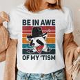 Vintage Autism Awareness Women's T-Shirt | Raccoon Design