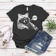 Bruh Raccoon Slang Women's T-Shirt - Trash Panda Meme Fun Unique Gifts