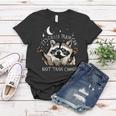 Funny Racoon Women's T-Shirt - Novelty Trash Can Humor Gift Unique Gifts