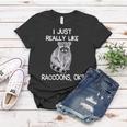 Raccoon Love Women's T-Shirt | Quirky Style, Nature-Inspired Design Unique Gifts