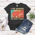 Raccoon Lover Women's T-Shirt - Fun Introvert Gift Unique Gifts
