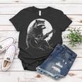Raccoon Moon Guitarist Women's Tee | Quirky Music Lover's Gift Unique Gifts