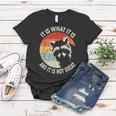 Raccoon Vintage Women's T-Shirt - Embrace It | Retro Charm Unique Gifts