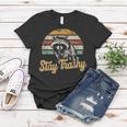 Stay Trashy Womens T-Shirt - Internet Meme Opossum & Raccoon Theme Unique Gifts
