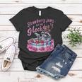 Strawberry Raccoon Women's T-Shirt | Cute & Quirky Design Unique Gifts