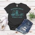Support-Local-Street-Cat Vintage Raccoon Opossum Skunk Women's T-Shirt Unique Gifts