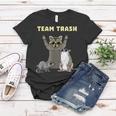 Team Trash Opossum Raccoon Rat Animals Garbage Gang Short Sleeve Women's T-Shirt Unique Gifts