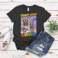 Tummy Ache Survivor Raccoon Women's Small T-Shirt - Quirky Fun Unique Gifts