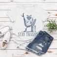Raccoon Halloween Women's T-Shirt – Stay Trashy Fun Unique Gifts