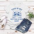 Sarcastic Raccoon Meme Women's T-Shirt - Humor for Relaxation Unique Gifts