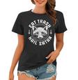 Gothic Raccoon Women's T-Shirt - Raccoon Eats Trash Theme