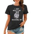 Raccoon Love Women's T-Shirt | Quirky Style, Nature-Inspired Design
