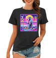 Vaporwave Raccoon Women's T-Shirt | Retro Synthwave Design