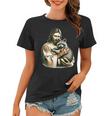 Vintage Jesus Hugging Raccoon Women's T-Shirt - Unique Raccoon Gift