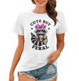 Colorful Raccoon Women's T-Shirt - Wild Style & Cute Vibes