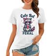 Cute Feral Raccoon | Funny Women's Summer T-Shirt
