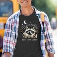 Funny Racoon Youth T-Shirt | Trash Can Humor Gift