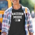 Raccoon Costume Youth T-Shirt - Trash Panda Graphic for Animal Lovers