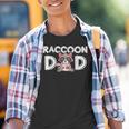 Raccoon Dad Youth T-Shirt - Trash Panda Graphic for Father's Day