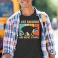 Raccoon Graphic Unisex T-Shirt - Introverted Animal Lover
