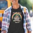 Raccoon Graphic Youth T-Shirt - Fun Eco-Friendly Trash Design
