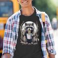 Raccoon Noodle Cup Graphic Youth T-Shirt - Fun Unisex Wear