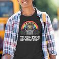 Raccoon Street Cat Graphic Unisex Youth T-Shirt | Fun & Playful
