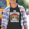 Raccoon Whisperer Youth T-Shirt - Vintage Lover's Retro Graphic