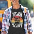 Retro Raccoon Graphic Youth T-Shirt | Save The Trash Pandas
