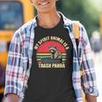 Trash Panda Raccoon Lover Graphic Youth T-Shirt - Fun Animal Design