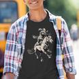 Vintage Cowboy Raccoon Riding Horse Tee – Retro 90s Style for Youth