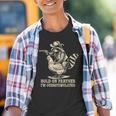 Vintage Western Cowboy Raccoon T-Shirt - Humorous Graphic Tee