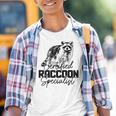 Certified Raccoon Specialist Youth T-Shirt | Vintage Graphic Design