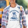 Cowboy Raccoon Graphic Youth T-Shirt - Undiagnosed Humor