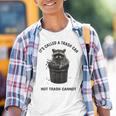 Raccoon Graphic Youth T-Shirt - Fun Eco-Friendly Design