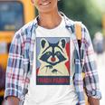 Raccoon Lover Youth T-Shirt - Cute Trash Panda Graphic for Animal Fans