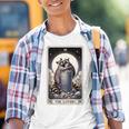 Raccoon Lovers Tarot Youth T-Shirt - Fun Animal Graphic