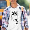 Raccoon 'Trash Panda' Graphic | Youth T-Shirt - Cartoon Style