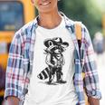 Raccoon Western Graphic Tee - Unisex Country Cowboy Style