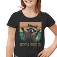 Adopt A Street Cat Animal Art Youth T-Shirt | Raccoon & Possum Lovers