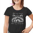 Cute Raccoon Youth T-Shirt - Playful Eco Message | Fun Graphic Tee
