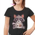 Raccoon Graphic T-Shirt | Quirky Cookie Lover Design | Adult & Youth Sizes
