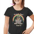 Raccoon Graphic Youth T-Shirt - Fun Eco-Friendly Trash Design