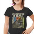 Retro Raccoon Lover Youth T-Shirt - Everything Is Trash Camping